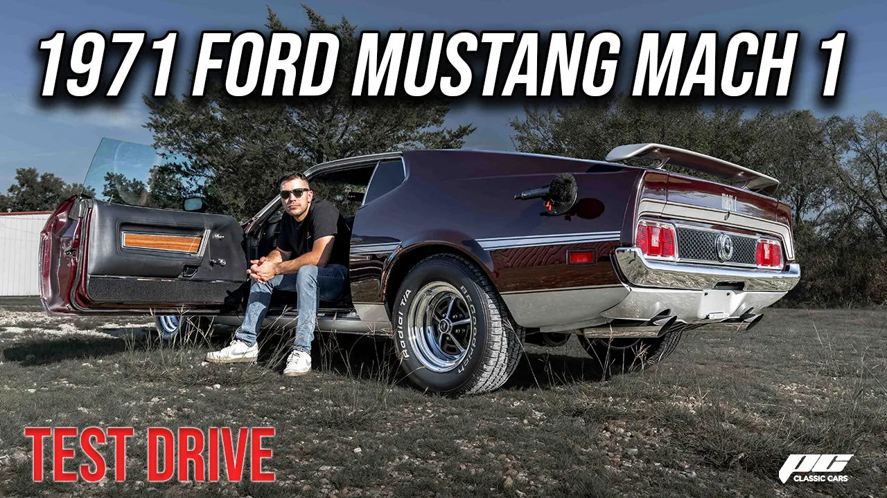 1971 Ford Mustang Mach 1 Test Drive 351C - 4R70W - AC - Dakota Gauges